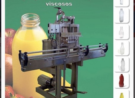 USIMAQ Fabricação e Montagem Industrial - Produtos - Enchedeira Linear (Envasadora)